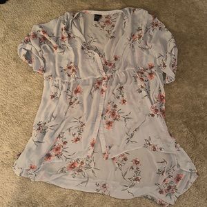 Torrid Floral High Low Top